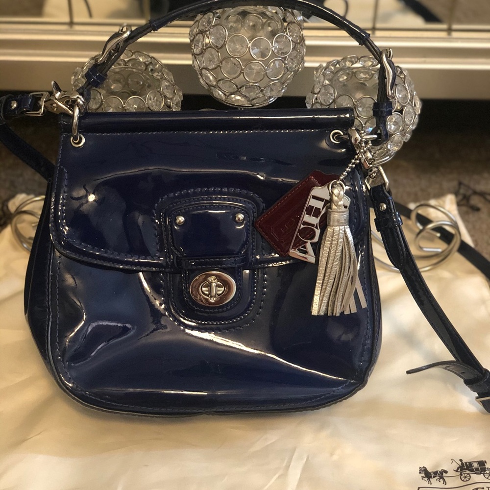 Coach patent leather